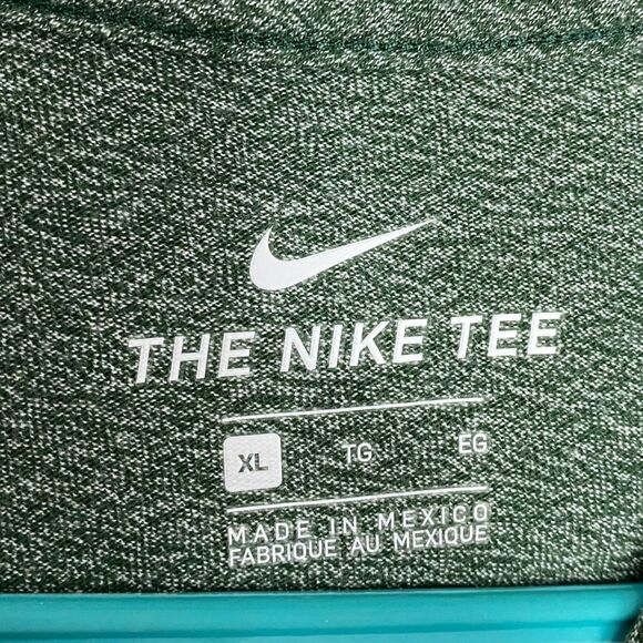 Nike MSU Spartans Hoodie XL Green Sweatshirt Michigan State Lightweight Pullover - Picture 3 of 9